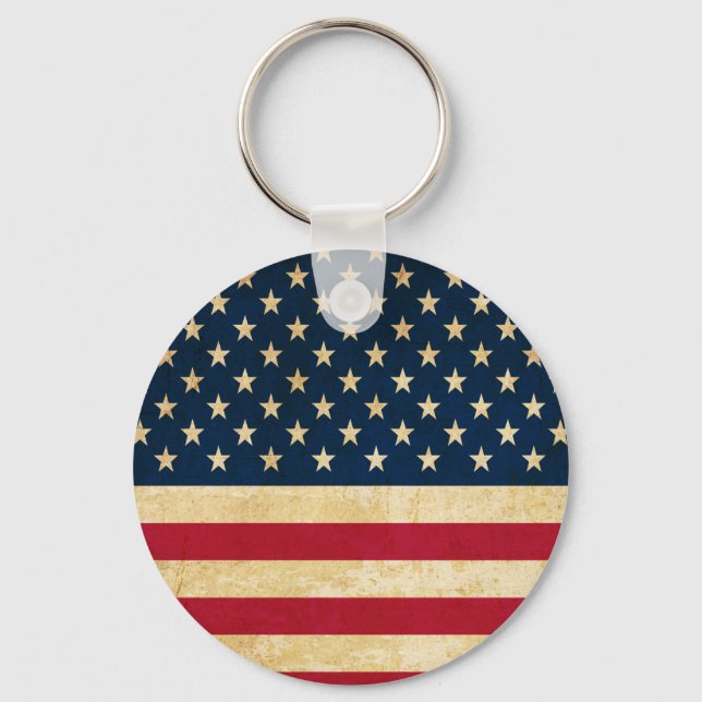 Chaveiro Velho pavilhão dos EUA (Frente)