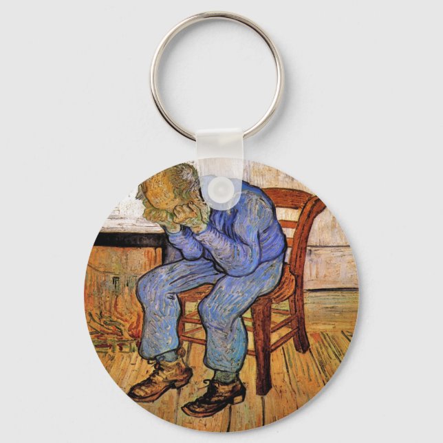 Chaveiro Velho Triste de Vincent van Gogh 1890 (Frente)