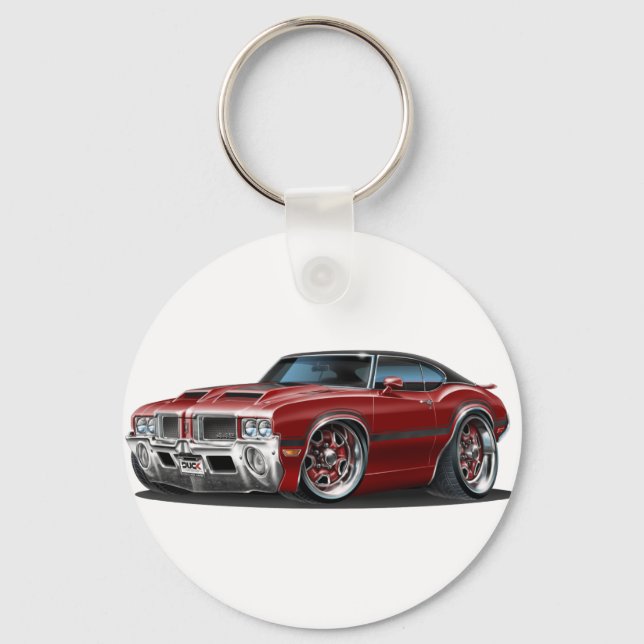 Chaveiro Velhos Carro Maroon 442 (Frente)