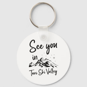 Chaveiro Vemo-Nos Em Taos Ski Valley Usa A Caminhar De Féri