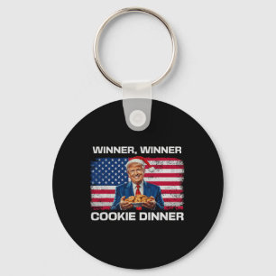 Chaveiro Vencedor Janto Cookie Funny Trump 2024 47th