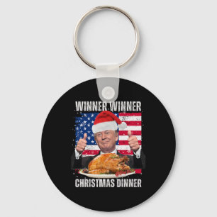 Chaveiro Vencedor vencedor Janta Humor Engraçado Trump X