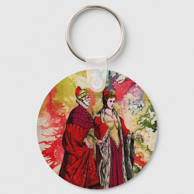 Chaveiro Venetian Doge e Dogeressa por Michael Moffa (Frente)