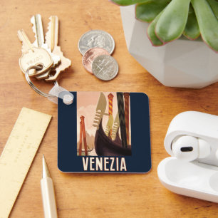 Chaveiro Veneza Itália Viagem Arte Gôndola Veneza Antiga