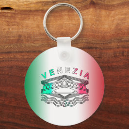 Chaveiro Venezia Rialto Bold Lines Metal