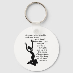 Chaveiro venha nos culto e ajoelhe