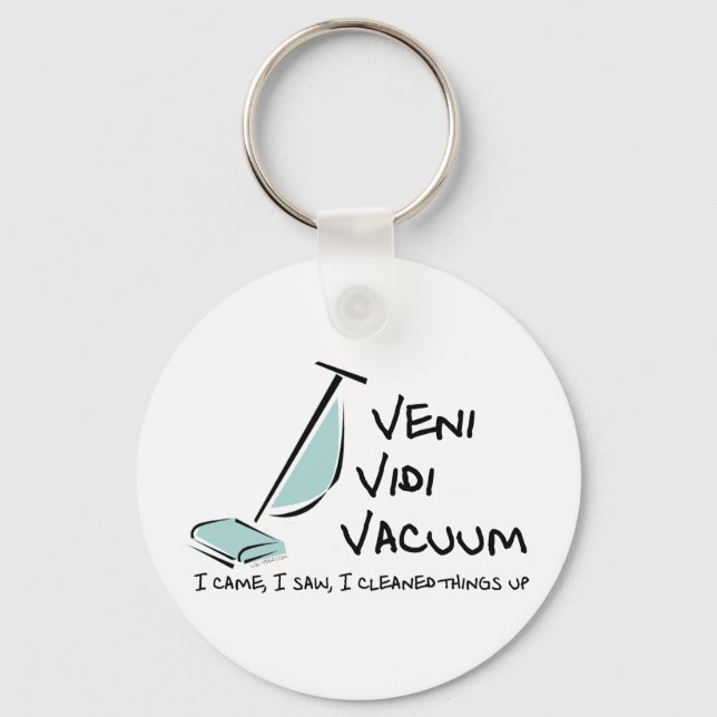 Chaveiro Veni Vidi Vacuum (Frente)