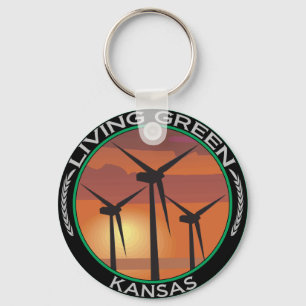 Chaveiro Vento verde Kansas