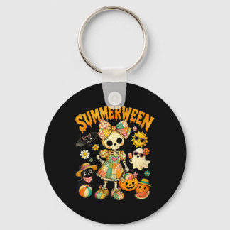 Chaveiro Verão Assustador de Halloween Gráfico de Halloween
