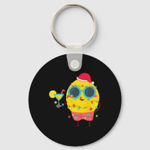 Chaveiro Verão Havaiano Tropical Natal Limão Engraçado Nata