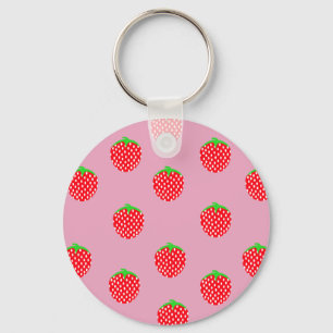 Chaveiro Verão Lindamente de Morango