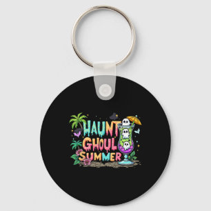 Chaveiro Verão Quente Ghoul Divertido Vibes de Summerween E