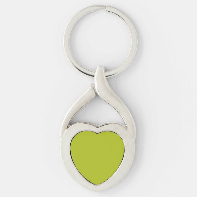 Chaveiro  Verde ácido (cor sólida)  (Frente)
