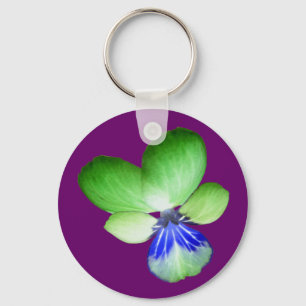 Chaveiro verde e azul