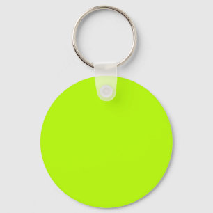 Chaveiro Verde limão fluorescente Amarelo Neon Personalizad
