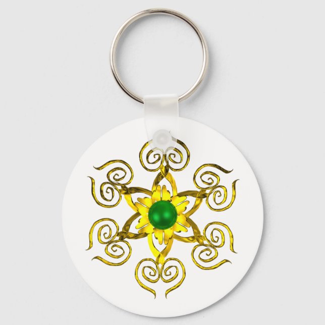 CHAVEIRO VERDE TALISMAN (Frente)