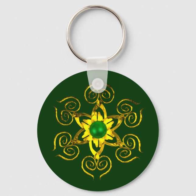 CHAVEIRO VERDE TALISMAN (Frente)