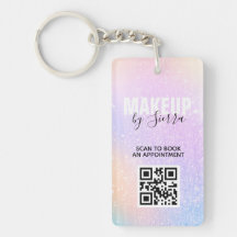 Verificação de Código QR de Beleza de Makeup para