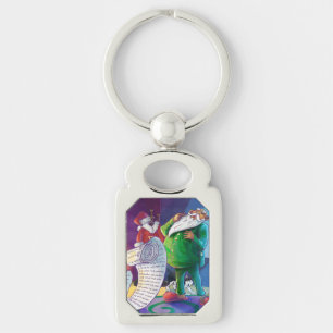 Chaveiro Verifique duas vezes Papais noeis