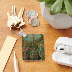 Chaveiro Verme Vermes Anelídeos Chaetopoda vintage por Erns