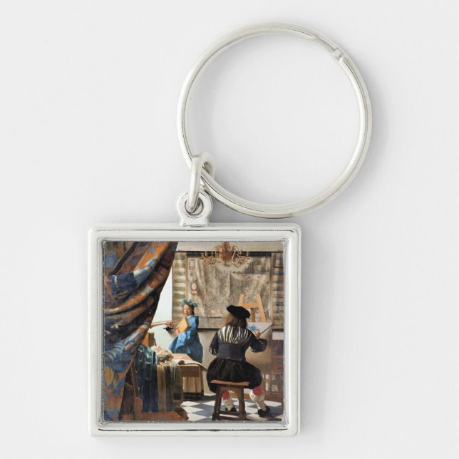 Chaveiro Vermeer - A Arte da Pintura (Frente)