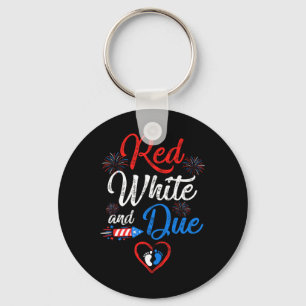 Chaveiro Vermelho Branco E Vencimento 4 De Julho, Independe