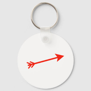 Chaveiro Vermelho de Seta 15° O MUSEU Zazzle Dons