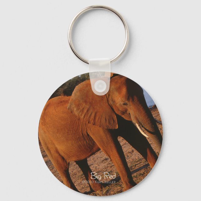 Chaveiro Vermelho Grande (Frente)