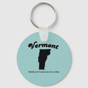 Chaveiro Vermont - nome chanfrado Betcha nossas cidades