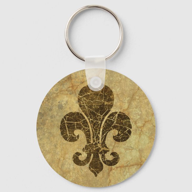 Chaveiro Vestido Fleur De Lis (Frente)