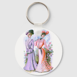 Chaveiro vestidos da forma dos 1900s