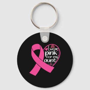 Chaveiro Vestir Cor-De-Rosa Para O Cancer Da Minha Tia De S