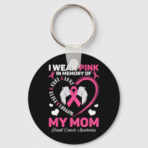 Chaveiro Vestir Rosa Em Memória De Minha Mãe Cancer De Mama