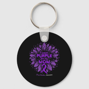 Chaveiro Vestir Roxo Para Minha Mãe Sobredosagem De Drogas