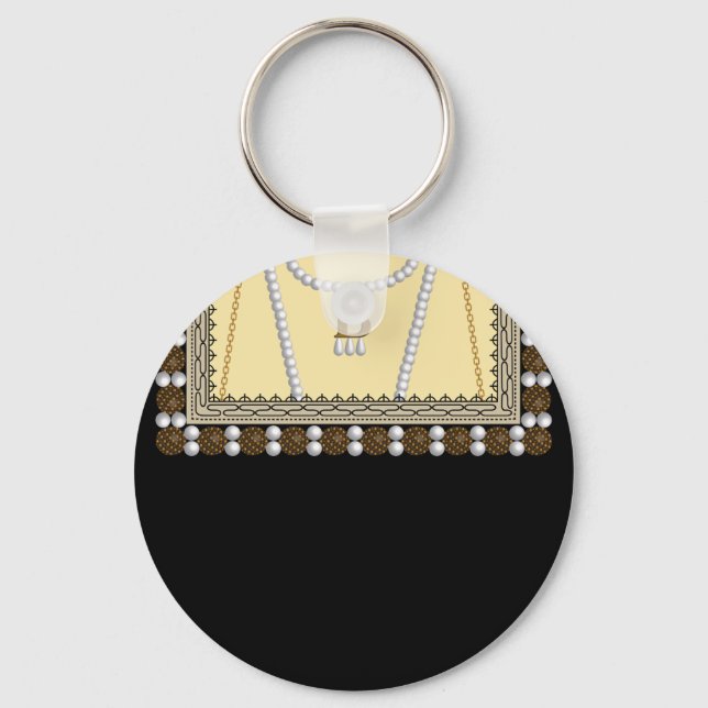 Chaveiro Vestuário Histórico - Anne Bolena (Frente)