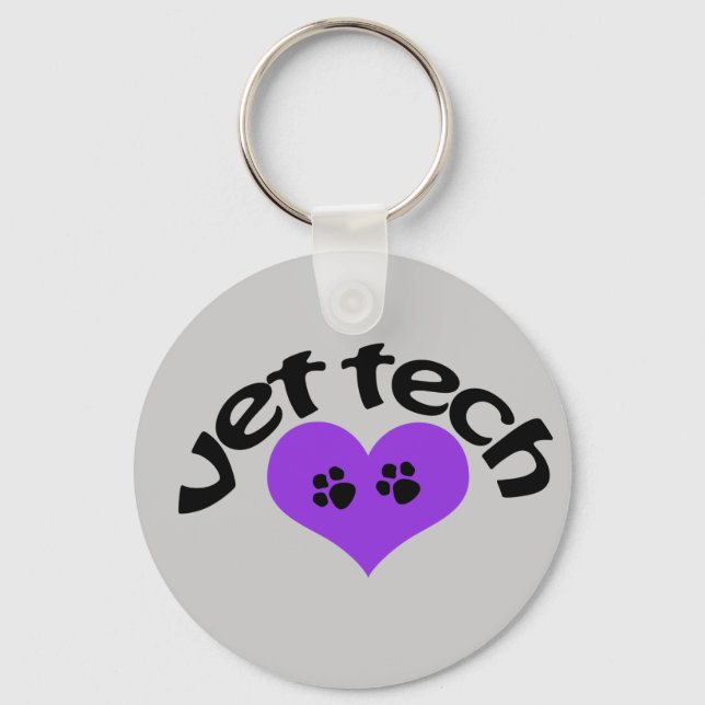 Chaveiro vet tech key chain (Frente)