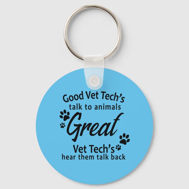 Chaveiro Vet Tech Keychain Gift (Frente)