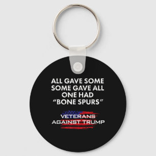 Chaveiro Veteranos Antirtrump Draft Dodger Bone Spurs Para