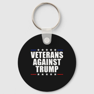 Chaveiro Veteranos Contra Trump Anti-Trump Veteranos Contra