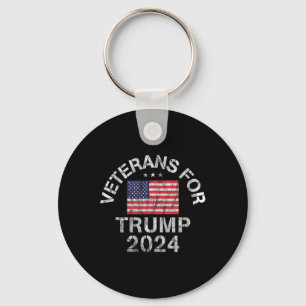 Chaveiro Veteranos Militar Para Trump 2024
