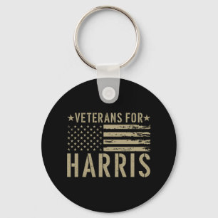 Chaveiro Veteranos Para Harris 2024 Vets Militares Kamala H