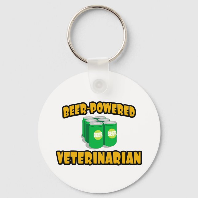 Chaveiro Veterinário Com Alimentação De Cerveja (Frente)