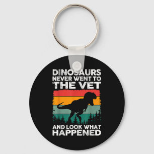 Chaveiro Veterinário Dinossauro Veterinário Divertido Vida