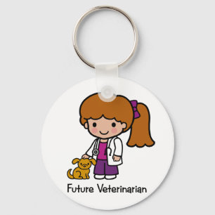 Chaveiro Veterinário futuro - menina