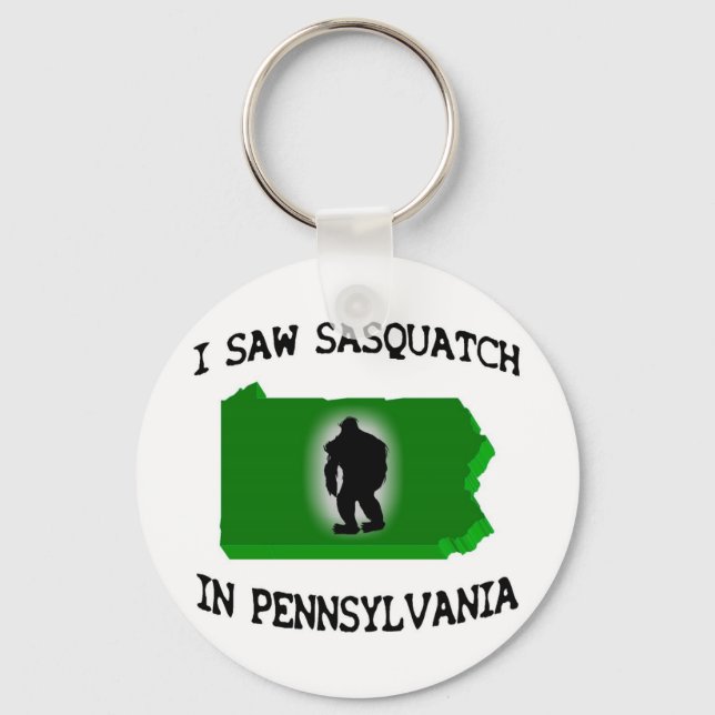 Chaveiro Vi Sasquatch Na Pensilvânia (Frente)