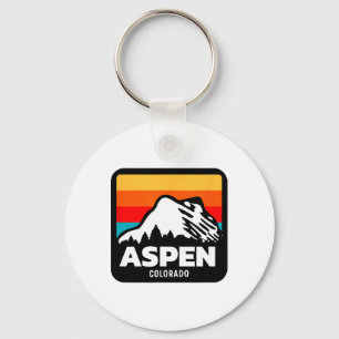 Chaveiro Viagem da Família Snowboard em Aspen Colorado Skii