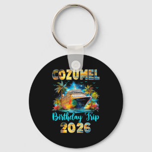 Chaveiro Viagem de Aniversário Cozumel 2026 Cruzeiro de Ani