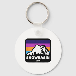 Chaveiro Viagem de esqui familiar em Snowbasin Utah Snowboa