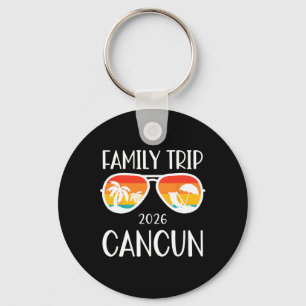 Chaveiro Viagem de família Cancun México 2026 Fim de semana