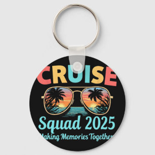 Chaveiro Viagem de Férias da Família Cruise Squad 2025 Memo